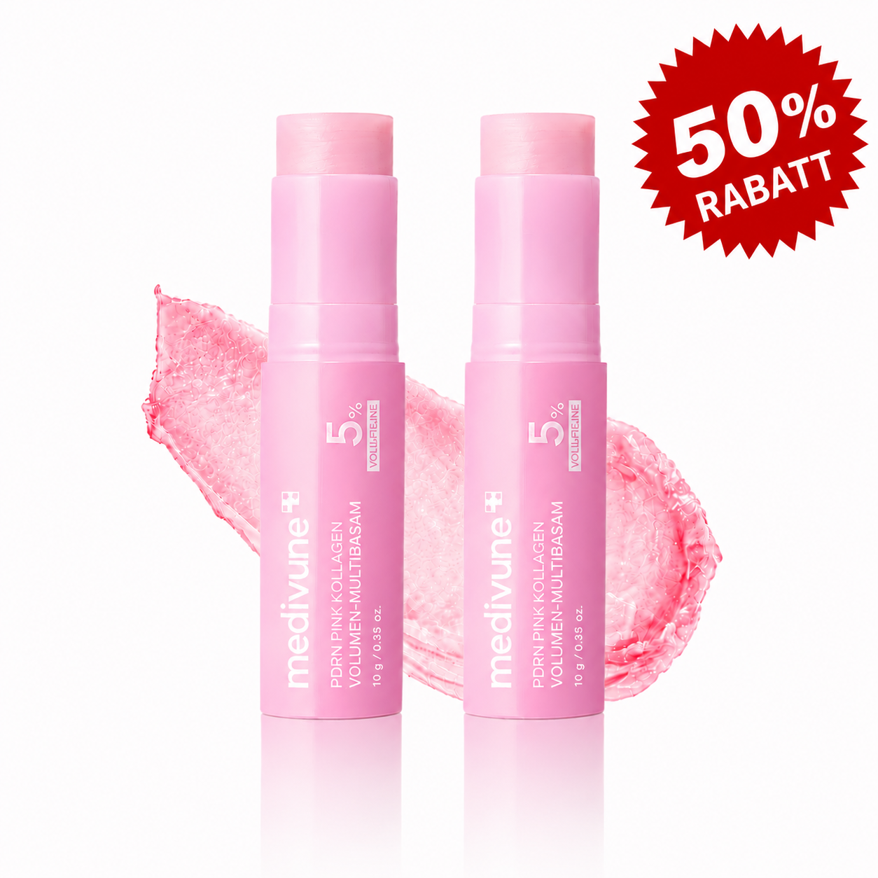 💜LETZTER TAG – KAUFE 1, ERHALTE 1 GRATIS💜 Pink Kollagen Volumen Multi-Balsam