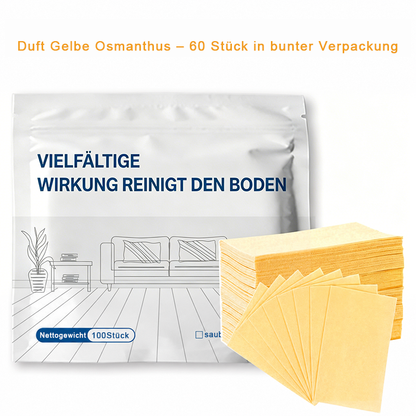 🧹 JETZT 50% RABATT! ✨ 100-teilige Multieffekt-Bodenreinigungstücher – Starke Fleckenentfernung & frischer Duft 🌿