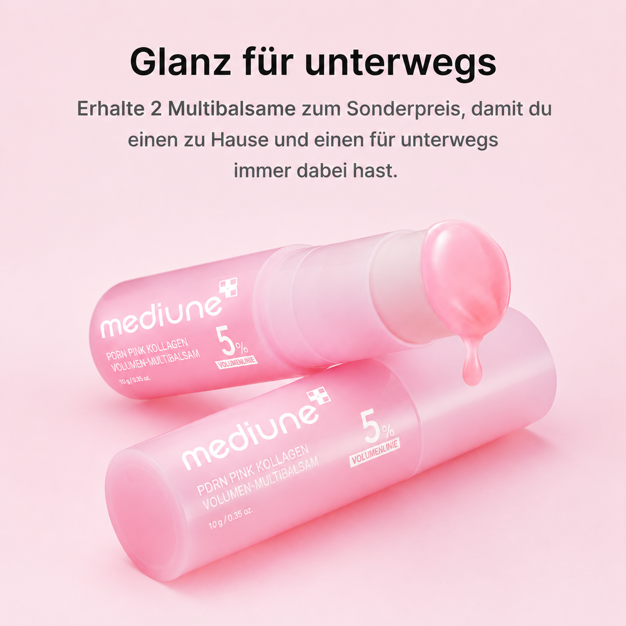 💜LETZTER TAG – KAUFE 1, ERHALTE 1 GRATIS💜 Pink Kollagen Volumen Multi-Balsam