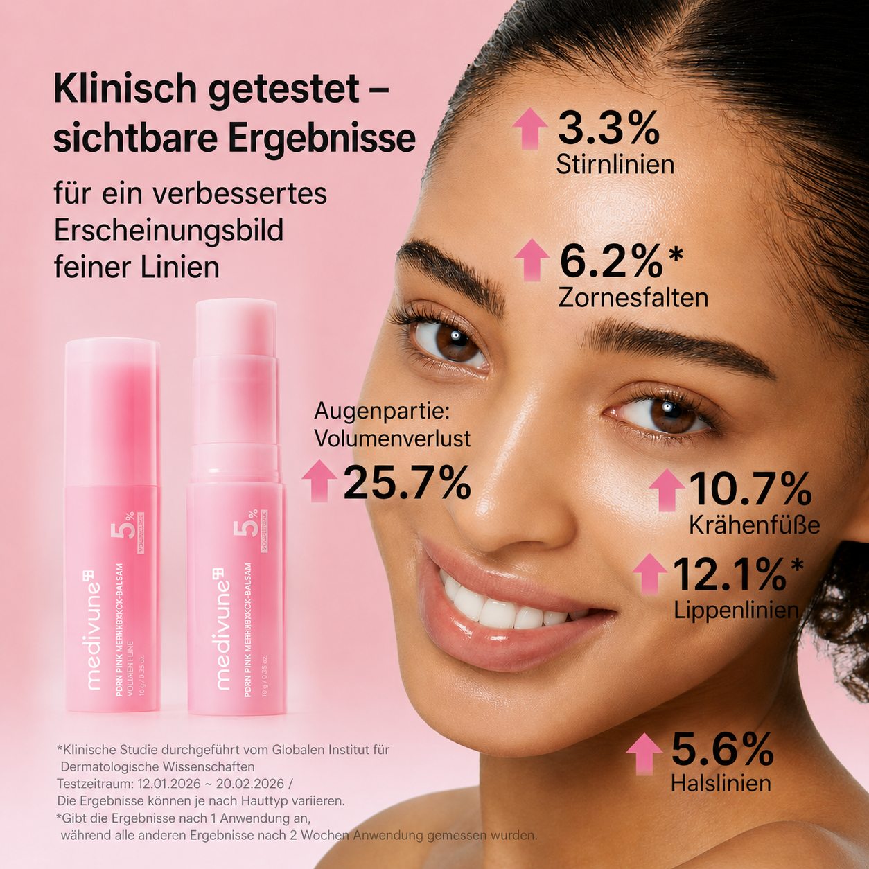 💜LETZTER TAG – KAUFE 1, ERHALTE 1 GRATIS💜 Pink Kollagen Volumen Multi-Balsam